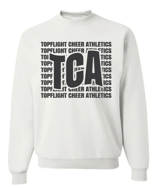 Topflight White Crewneck