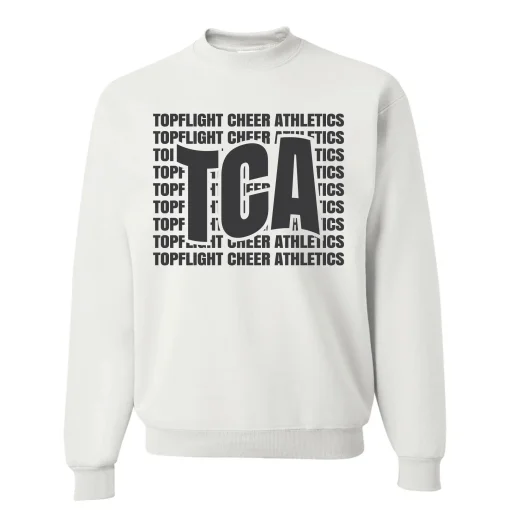 Topflight White Crewneck
