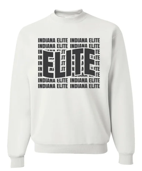 Indiana Elite White Crewneck