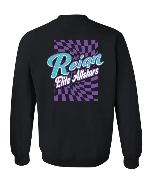 Reign Elite Black Crewneck