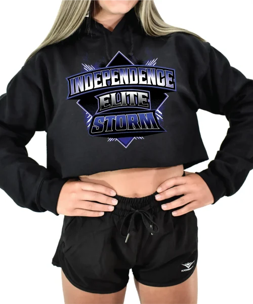 IES Crop Hoodie