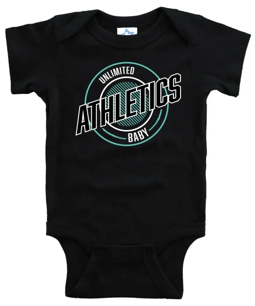 UA Black Baby Onesie