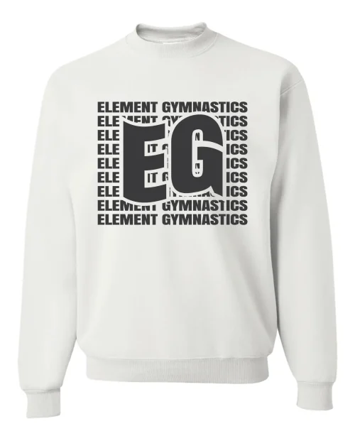 EG White Crewneck