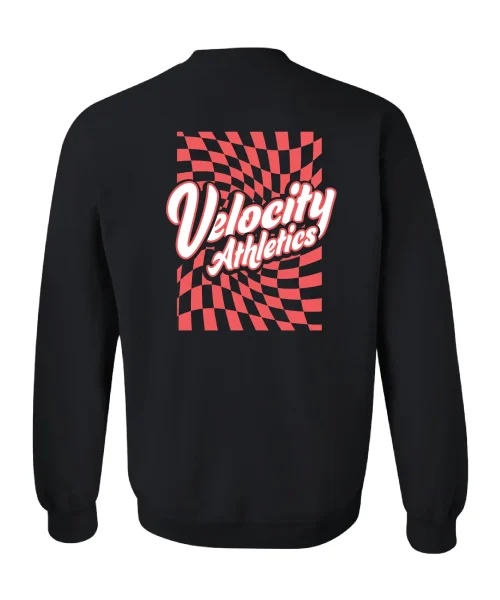 Velocity Black Crewneck
