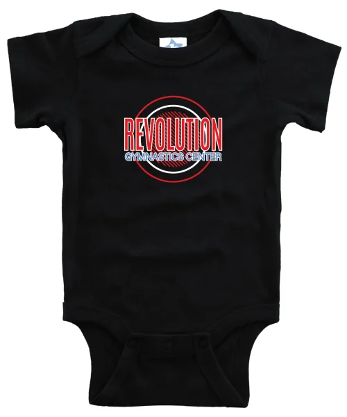 RGC Black Baby Onesie