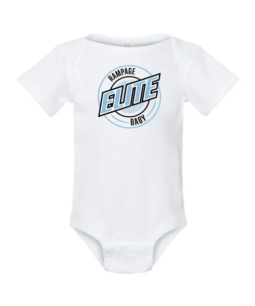 Rampage White Baby Onesie