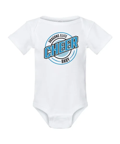 DEC White Baby Onesie