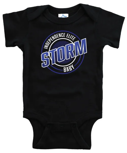 IES Black Baby Onesie