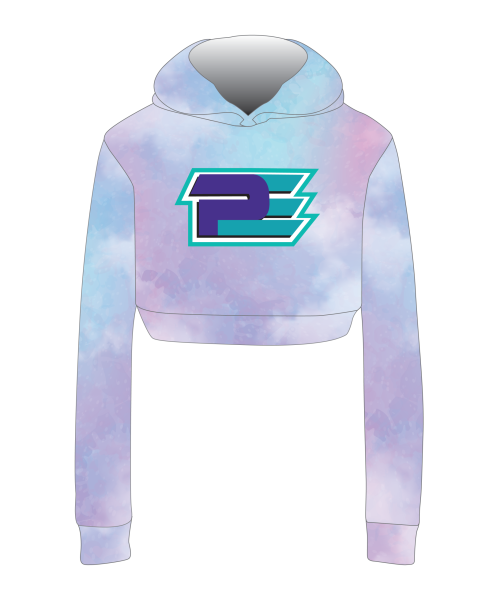 PE Cropped Hoodie