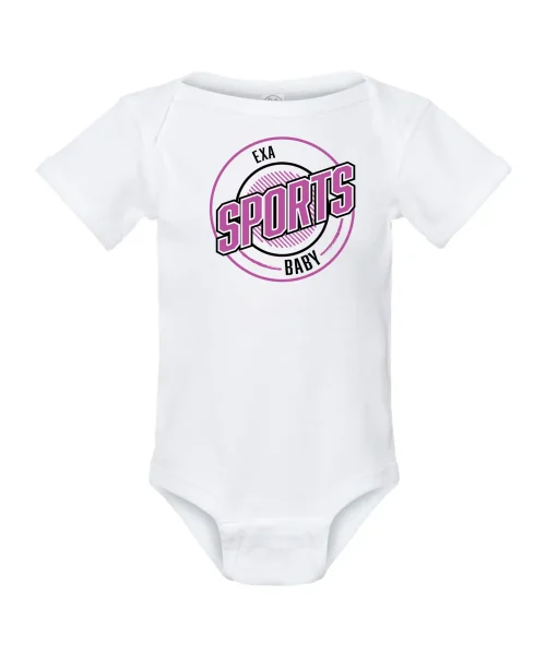 EXA White Baby Onesie