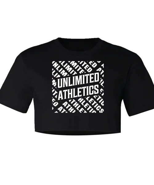 UA Black Crop Tee