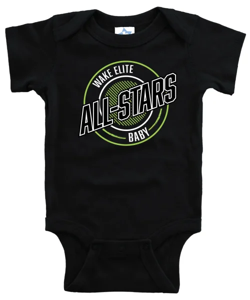WEA Black Baby Onesie