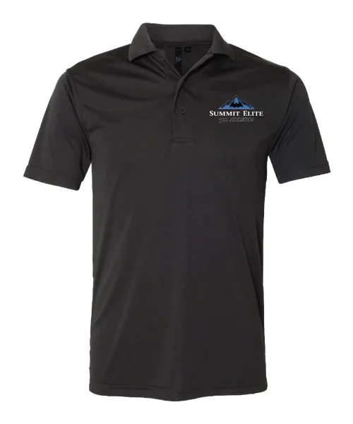 Summit Black Polo