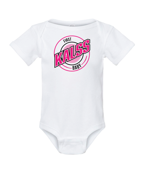 First Klass White Baby Onesie