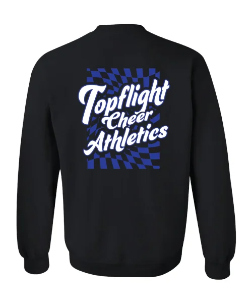 Topflight Black Crewneck