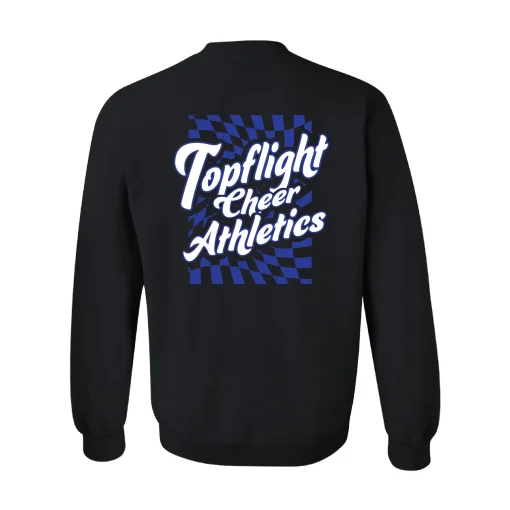 Topflight Black Crewneck
