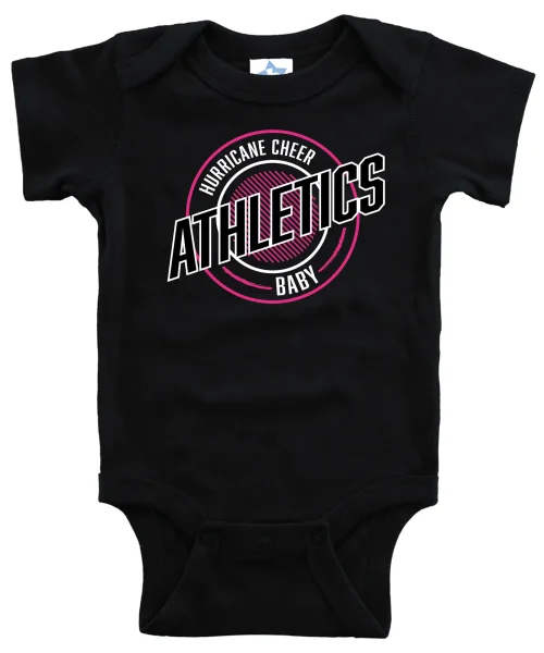HCA Black Baby Onesie
