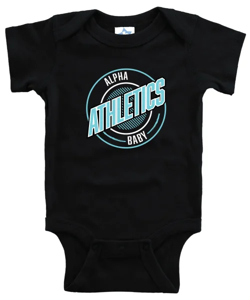 AA Black Baby Onesie