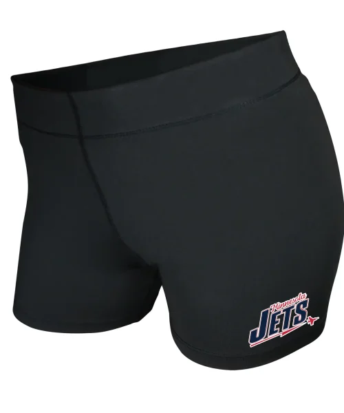 Jets Black Performance Shorts