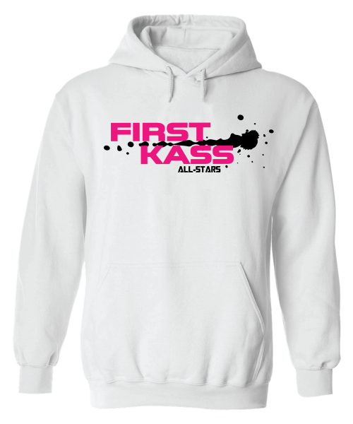 First Klass White Hoodie