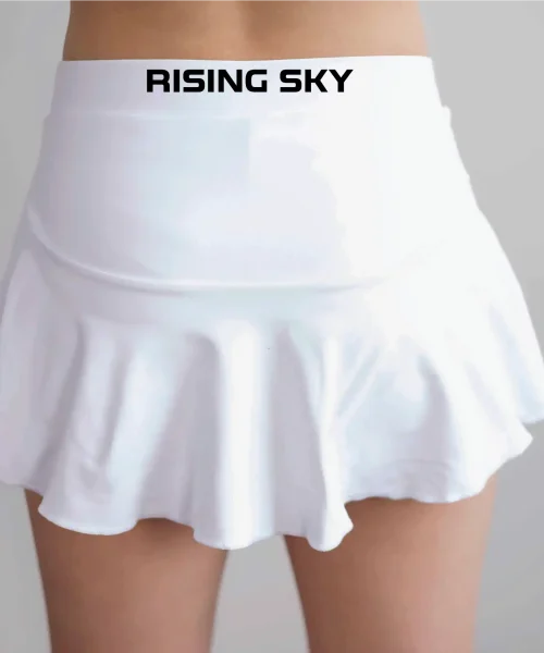 Rising Sky White Skirt