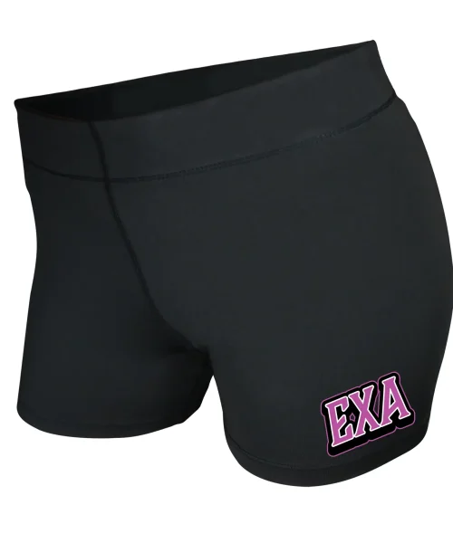 EXA Black Performance Shorts