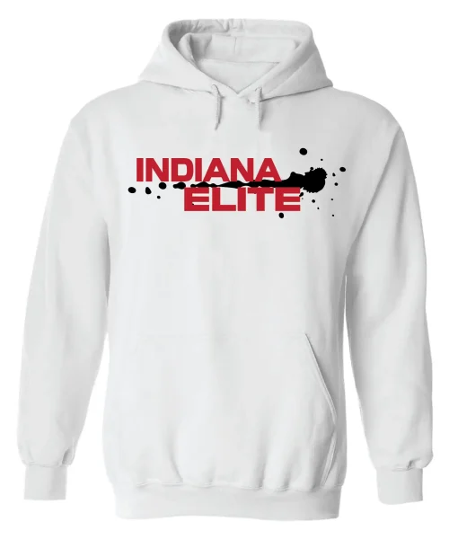 Indiana Elite White Hoodie