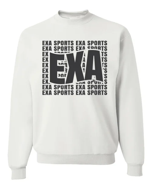 EXA White Crewneck