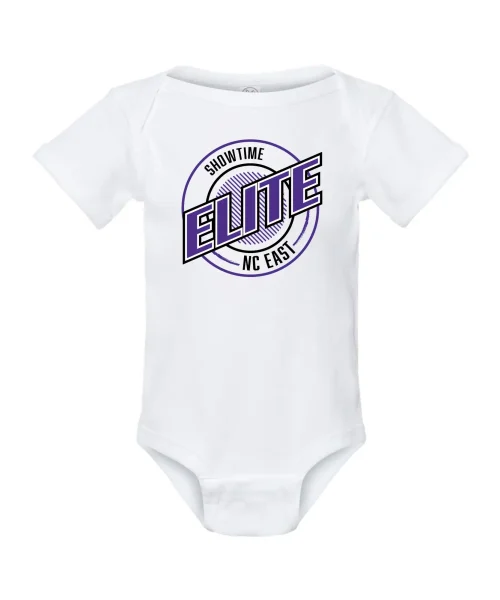SE NC East White Baby Onesie