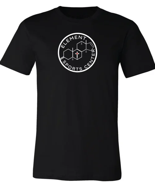 Element Logo Black Tee