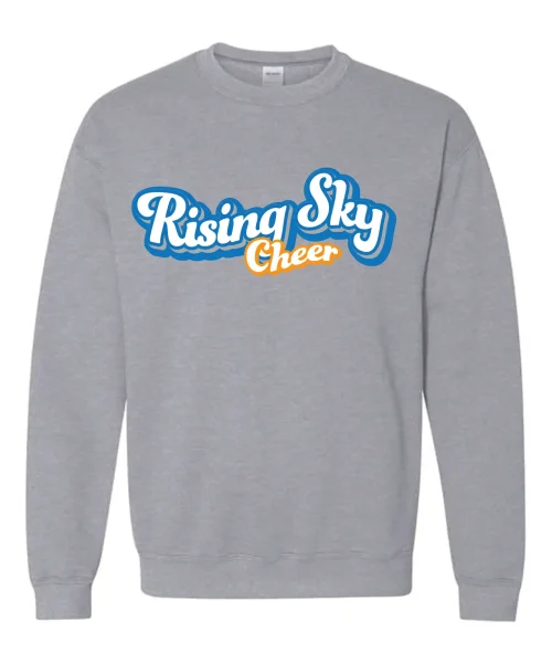 Rising Sky Grey Crewneck