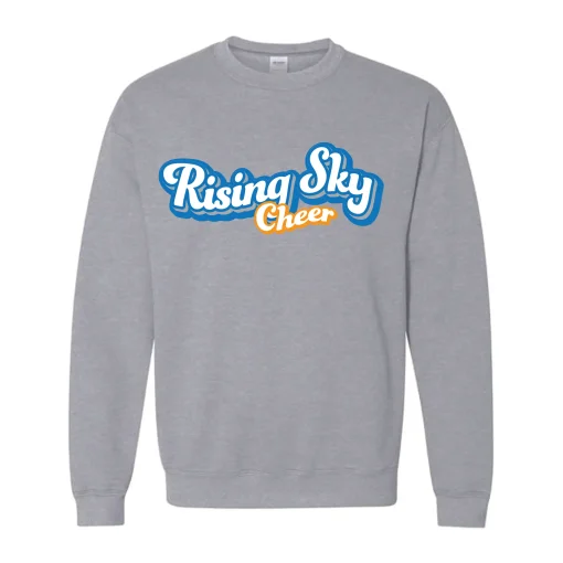 Rising Sky Grey Crewneck