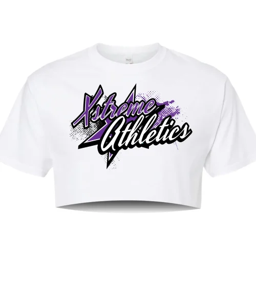XA White Crop Tee