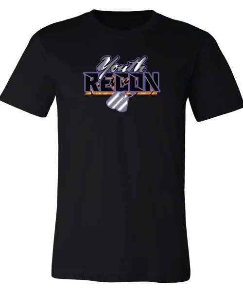 OGA Black Tee Youth Recon