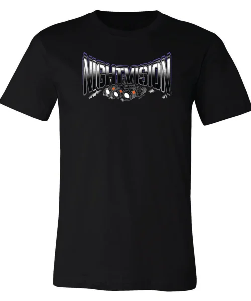 OGA Black Tee Night Vision