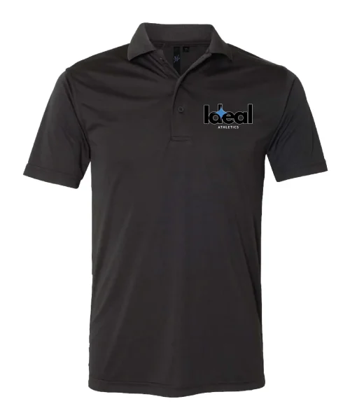 IA Ideal Athletics Black Polo