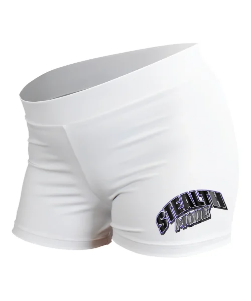 OGA White Performance Shorts Stealth Mode