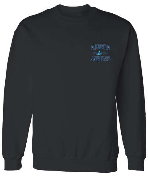 AU Pom & Dance Black Crewneck