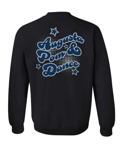 Alternative view of AU Pom & Dance Black Crewneck