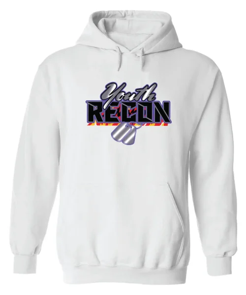 OGA White Hoodie Youth Recon