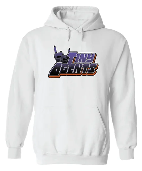 OGA White Hoodie Tiny Agents