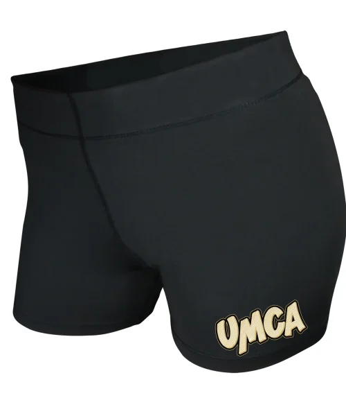 UMCA Black Performance Shorts