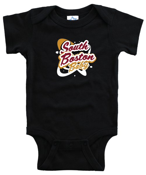 SBR Black Baby Onesie