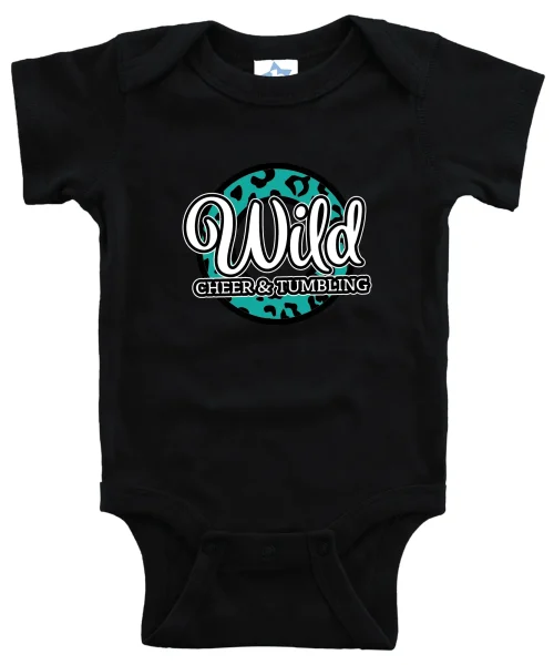 WCT Black Baby Onesie