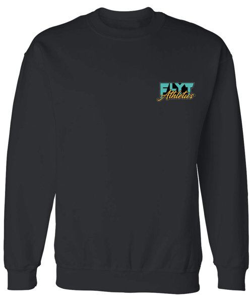 FLYT Black Crewneck