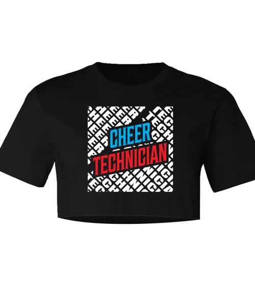 CT Cheer Technicians Crop Tee