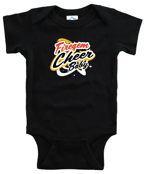 FG Black Baby Onesie