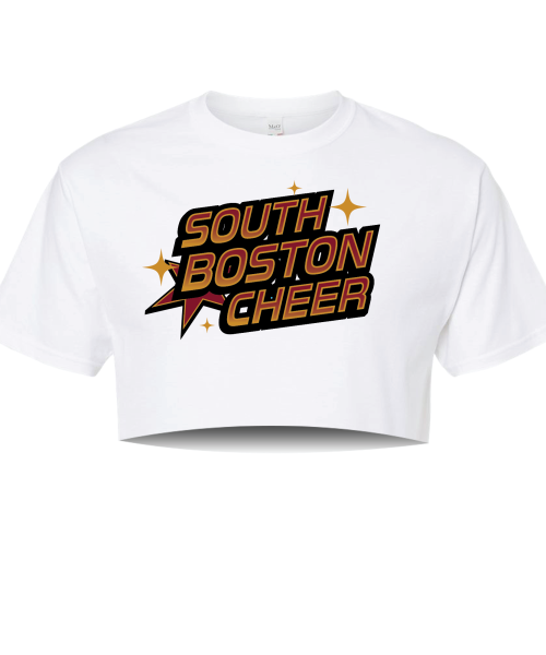 SBR White Cropped Tee