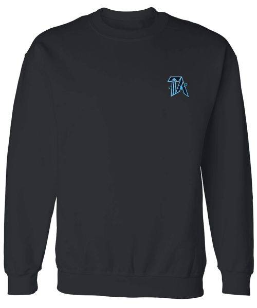 TFA Black Crewneck