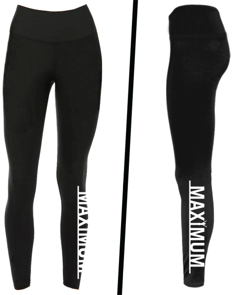 Maximum Black Leggings